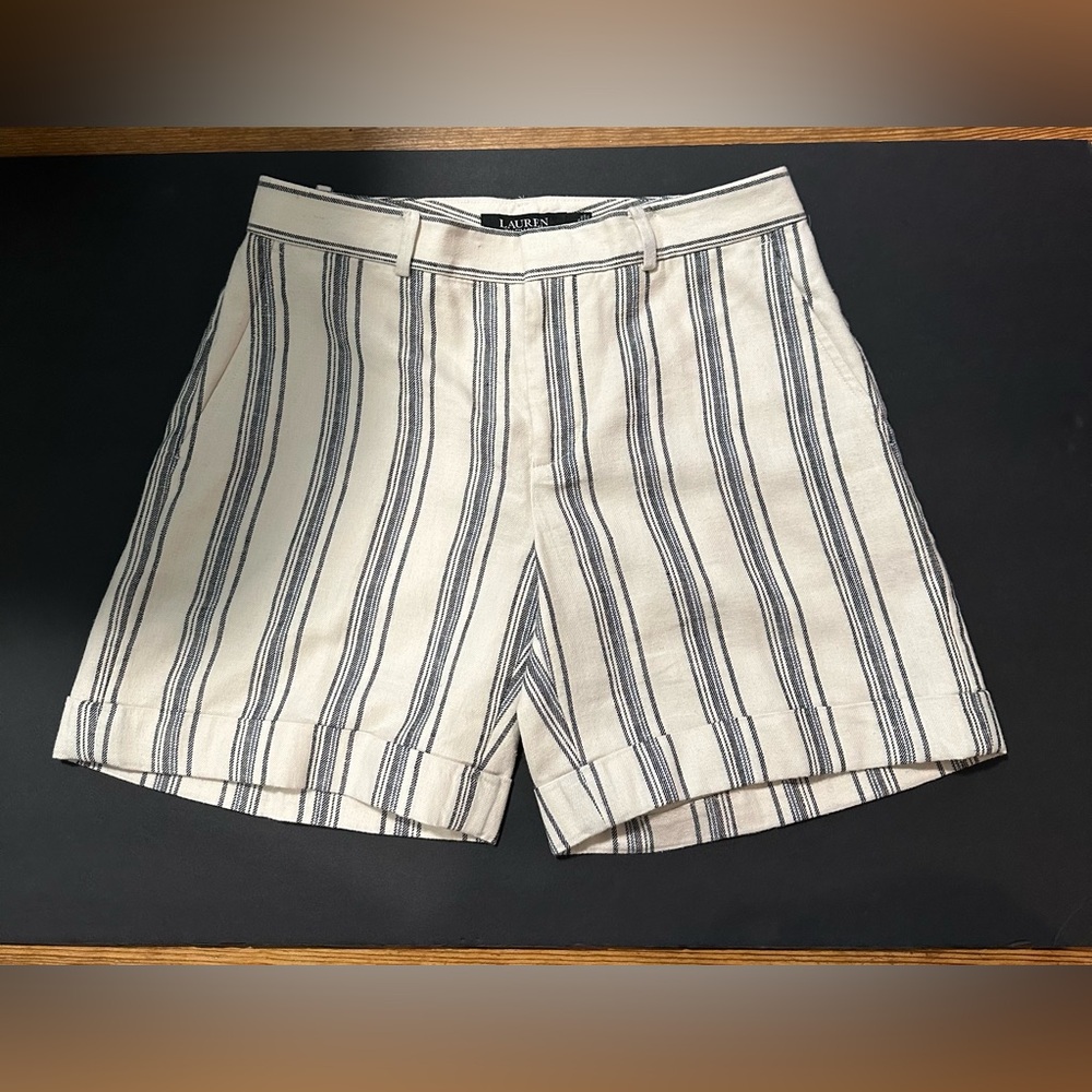 Ralph Lauren Women’s Linen Blend Summer Dress Shorts